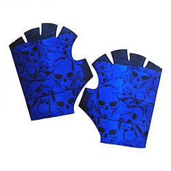 Ігрові рукавички "Cobalt Sculls Кобальтові черепа" Сувенір-Декор GLO-CS, World-of-Toys