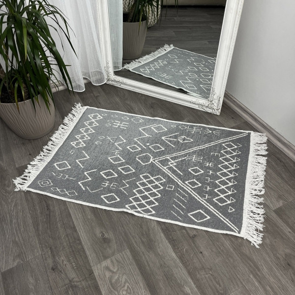 Турецькі килими м'які бавовняні 60х90 см, фото 1