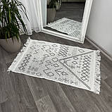 Турецькі килими м'які бавовняні 60х90 см, фото 2