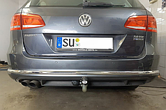 Фаркоп Volkswagen Passat B7 2010-2014 (Фольксваген Пасат Б7) оцинковаий на болтах