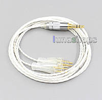Xlr 4,4 мм 2,5 мм Hi-Res срібний кабель для навушників 7n occ для fostex th900 mkii mk2