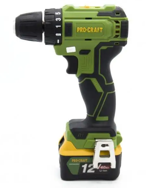 Шуруповерт акум. PRO-CRAFT РА-18 BL (4 А/час) BRUSHLESS  (без щітковий) дві батареї, фото 1