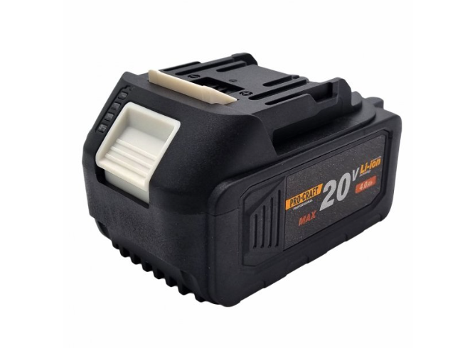 Акумуляторна батарея 20V 4Ah PRO-CRAFT 20/4 UNIVERSAL, фото 1