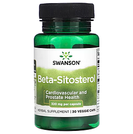 Beta-Sitosterol 320 мг Swanson 30 капсул