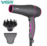Професійний фен для волосся VGR Hair Dryer V-402 2200W для сушіння волосся