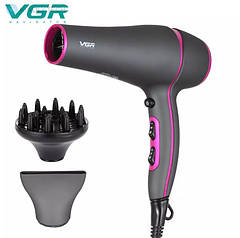 Професійний фен для волосся VGR Hair Dryer V-402 2200W для сушіння волосся