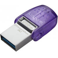 USB флеш наель Kingston 256GB DataTraveler microDuo 3C USB 3.2/Type C (DTDUO3CG3/256GB) o