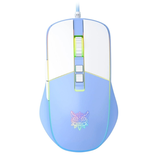 Комп&apos;ютерна миша Onikuma CW916 Blue-White