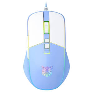 Комп'ютерна миша Onikuma CW916 Blue-White, фото 1