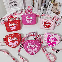 Детская сумочка Барби, силиконовая сумка для девочки, Barbie