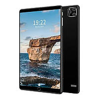 Тонкий и компактный i12 планшет на 11 android и 6/64Gb с поддержкой двух сим-карт 10" Черный