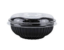 ПС-210Д Блістерна упаковка чорна з кришкою, 700 мл, 500 шт, 008400059