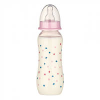 Пляшка для годування Baby-Nova Droplets, 240 мл, Рожевий (3960075)