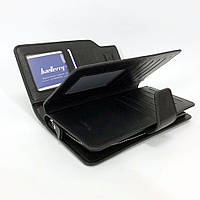 Мужской кошелек Baellerry Business S1063, портмоне клатч экокожа. PD-292 Цвет: черный tis