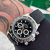 Годинник чоловічий Rolex Daytona Silicone, фото 6