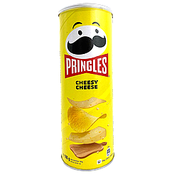 Чипси зі смаком сиру Прінглс Pringles cheese cheese 165g 19шт/ящ (Код: 00-00015955)