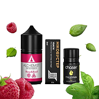 Набір для рідини Alchemist 30ml 5% Rasp Basil, сольовий самозаміс, для самостійного приготування