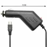 Автомобільний Зарядний Пристрій для GPS Реєстратора в Прикурювач 12v, Зарядка для Навігатора в Машину, фото 4