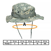 Панама тактическая MIL-TEC US GI Boonie Hat AT-Digital UCP S ll