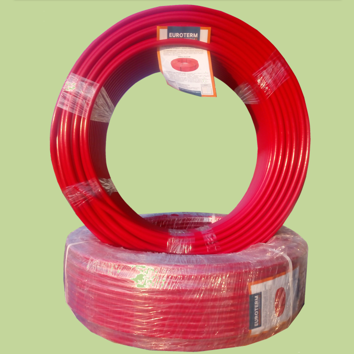 Труба для теплої підлоги EUROTERM standard 16x2 PE-RT oxygen barrier EVOH Чехія