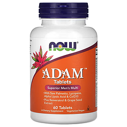 Вітаміни Adam Superior Men's Multi Now Foods 60 таблеток