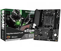 Мат.плата AM4 (B550) Maxsun Terminator B550M 2.5G, B550, 2xDDR4, Int.Video(CPU), 4xSATA3, 1xM.2, PCI-E 16x