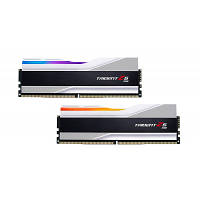 Модуль памяти для компьютера DDR5 32GB (2x16GB) 6000 MHz Trident Z5 RGB Silver G.Skill