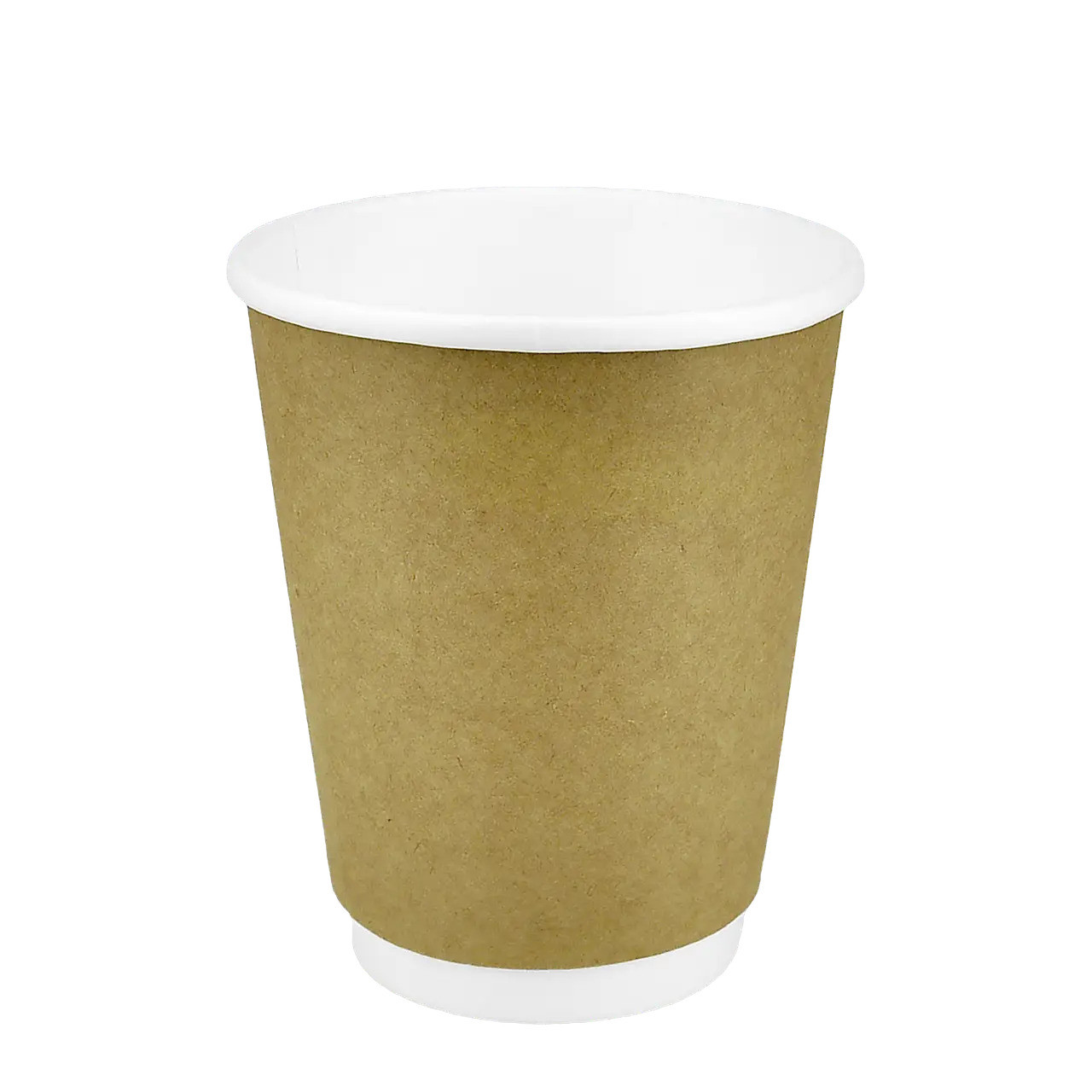 Стакан двошаровий Крафт 250 мл ЄВРО (КР-79), упаковка 25 шт