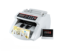 Машинка для пересчета наличности с детектором валют счетчик купюр с ЖК-дисплеем валютная машинка 2108