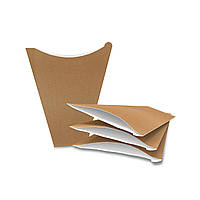 Конверт для млинців, крафт, міні, 32х160х120 мм упаковка 100шт, 013300173
