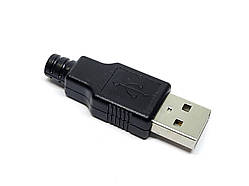 USB штекер під пайку на кабель