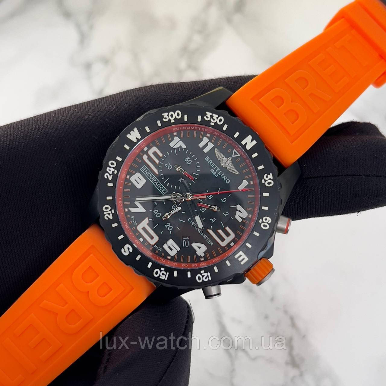 Годинник наручний Breitling Endurance Black-Red