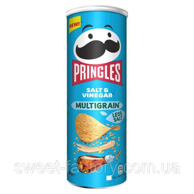 Чипсы Pringles Multigrain Salt & Vinegar 166g, фото 1