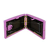 Масажний стіл для складаний м'який Бузковий 180х60х70см Кушетка для косметологічних процедур для тату переносна, фото 3