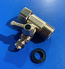 Кран для подачі води на фільтр 1/2" (в зборі) Моноліт з накидною гайкою, фото 4