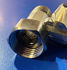 Кран для подачі води на фільтр 1/2" (в зборі) Моноліт з накидною гайкою, фото 3