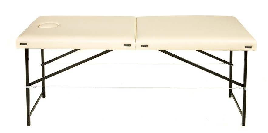 Кушетка 190х70 см косметологічна масажна ручне складання Стіл для масажу Білий, фото 1