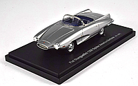 Коллекционная модель авто 1/43 Fiat Stanguellini 1200 Spider America Bertone Silver 1957 AutoCult