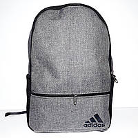 Рюкзак молодіжний спортивний темносірий текстиль