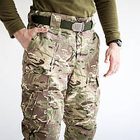 Армейские тактические брюки, военные штаны мужские штаны Grifon на флисе рип-стоп, утепленные ЗСУ 52, Мультикам
