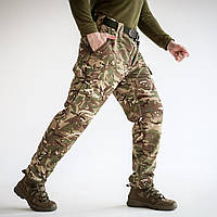 Армейские тактические брюки, военные штаны мужские штаны Grifon на флисе рип-стоп, утепленные ЗСУ 54, Multicam