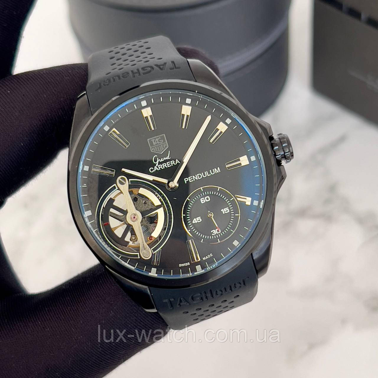 Годинник Tag Heuer Grand Carrera Pendulum All Black