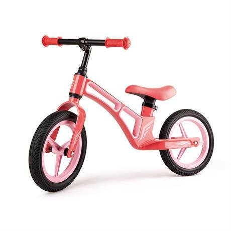 Біговел Hape Нове дослідження двоколісний рожевий (E8653) (велобіг, самокат, велокат), фото 1