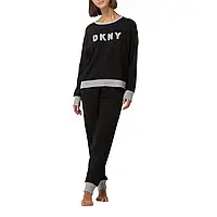 DKNY Женский костюм для дома джемпер и брюки хлопок Размеры XS-XL
