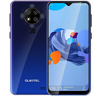 Смартфон Oukitel C19 Pro 4/64GB Blue, 2SIM, 13+2+2/5Мп, 6.49" IPS, Helio A25, 4000мАh