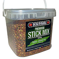 Stick MIX Premium - Кальмар / Журавлина (500г). Дім рибака