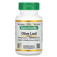 Калифорния Gold Nutrition Olive Leaf Extract 500 мг 60 капсул 1651 VB