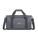 Легка складана дорожня сумка, 30 л, сірий RIVACASE 5542 Grey — MegaLavka, фото 2