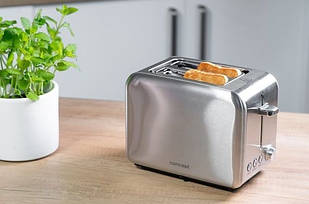 Тостер Concept TE2050 Чехія матова нержавіюча сталь 950 Вт
