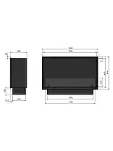 Біокамін INFIRE INSIDE BLACK 1000, фото 2